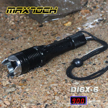 Maxtoch-DI6X-6 18650 T6 Aluminium Waterpoof Angriff Kopf militärischen Taschenlampe